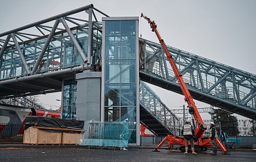 Работы на пешеходном переходе